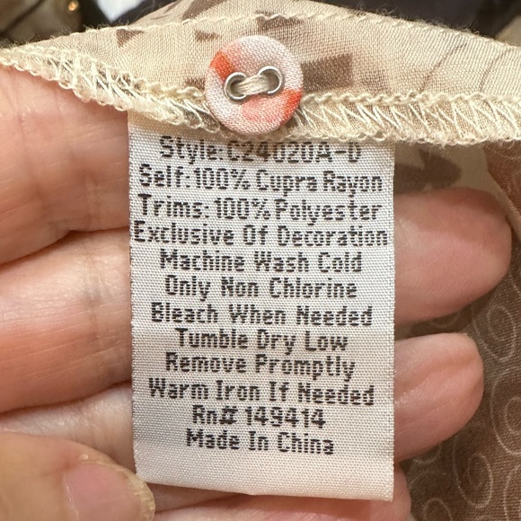 Johnny Was Janice Tunic top - Picture 6 of 8